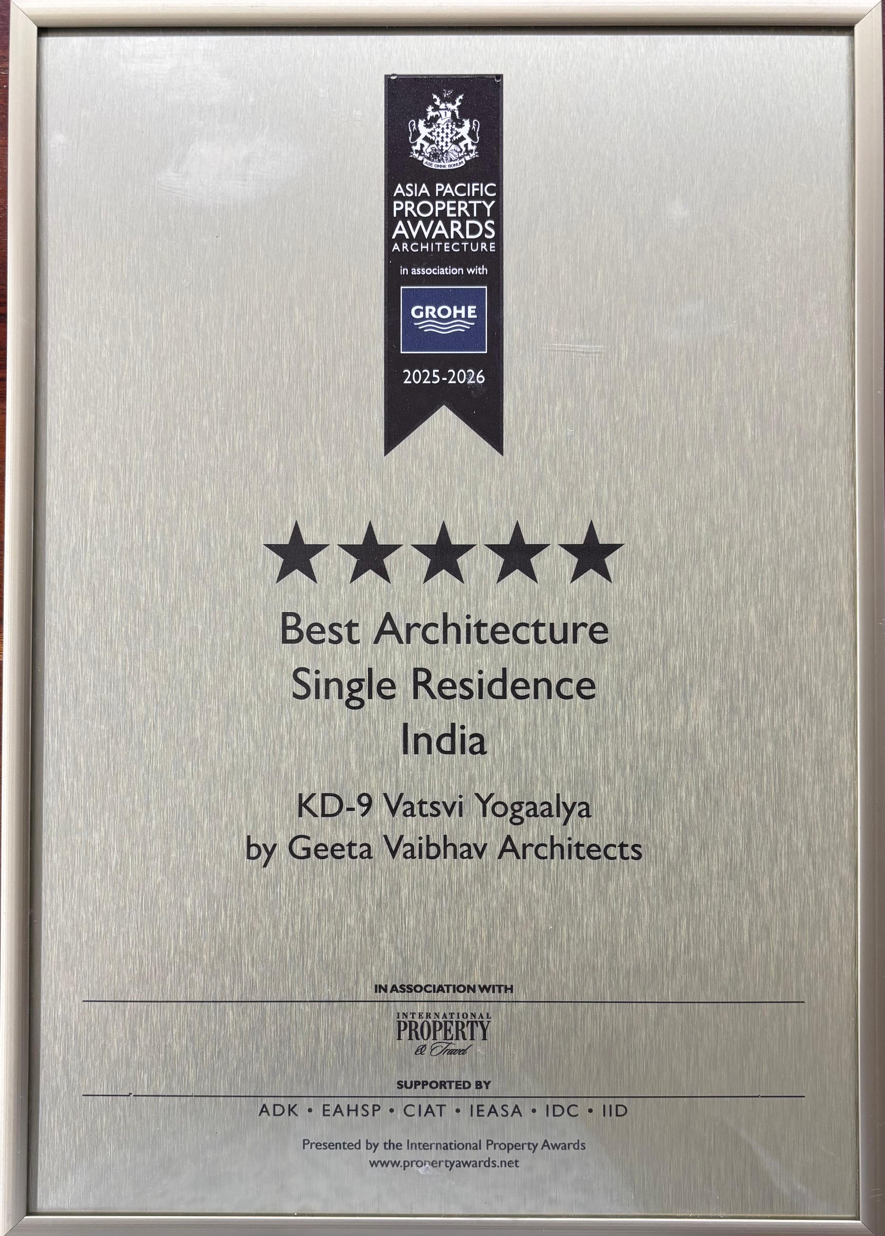 INTERNATIONAL PROPERTY AWARDS