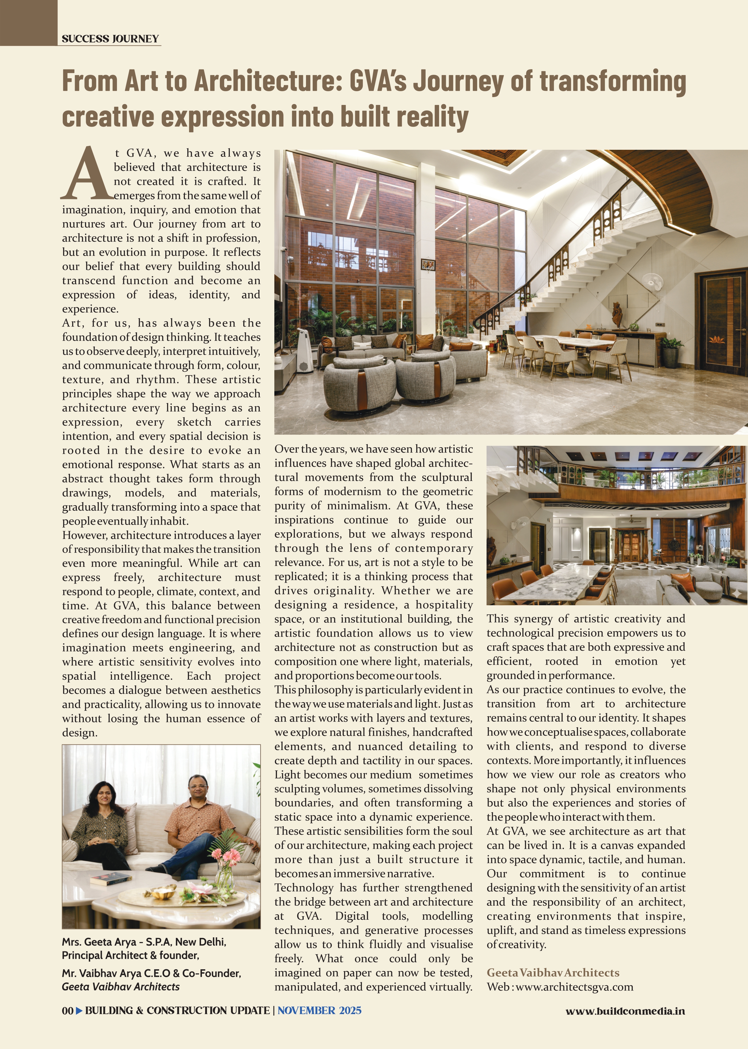 Building and construction