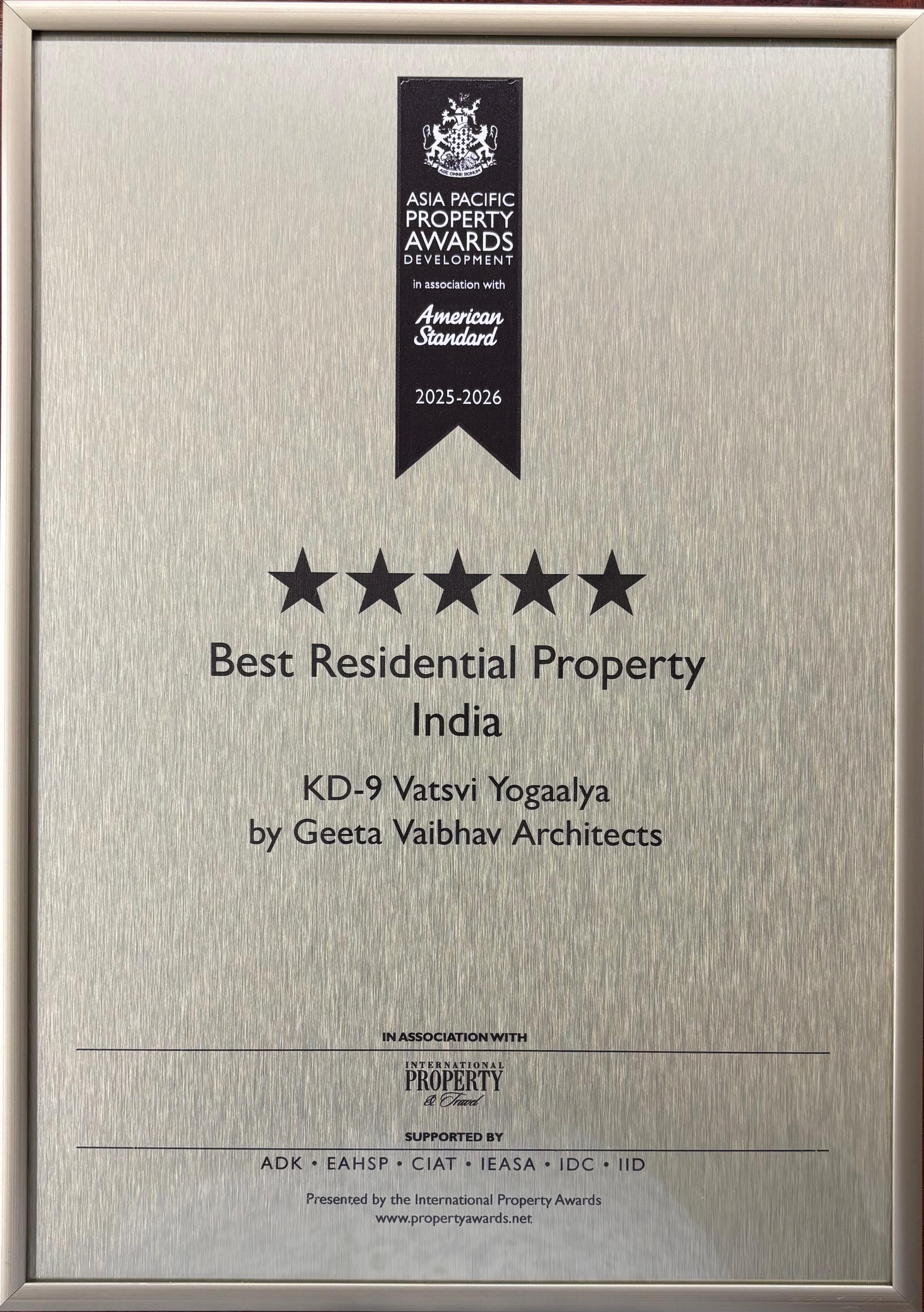 INTERNATIONAL PROPERTY AWARDS
